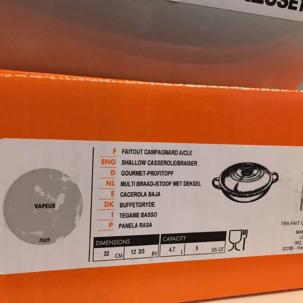 Le Creuset brand new